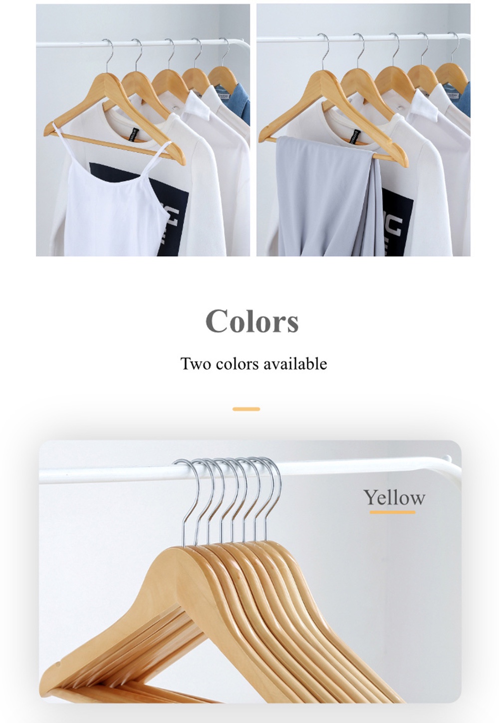 Premium Wooden Clothes Hanger-7